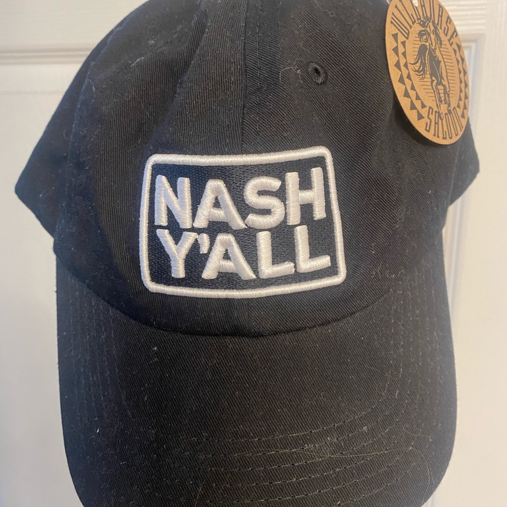 Black 'Nash Y'all' Baseball Cap